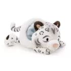 Nici: Eleni Snowbell pliušinis snieginis leopardas su kepure, gulimas - 30 cm