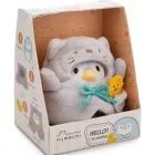 Nici MyMochi: Peluche pinguino con costume - 8 cm, confezione regalo
