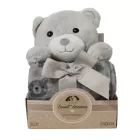 Sweet Dreams: Beren-cadeauset met deken, crème kleur