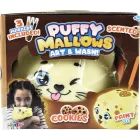 Pluizig marshmallow-diertje: Cookie - geel - Puffy Mallows