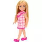 Barbie Chelsea Club: Malá blondýnka v růžových šatech