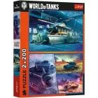 Trefl: Brnění mise: World of Tanks 2x200 kusů puzzle