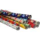 Hârtie de împachetat rulou cu modele pentru copii - diversă, 70 x 200 cm
