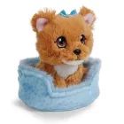 Nici Green: Peluche cane Yorkshire in cestino - 12 cm