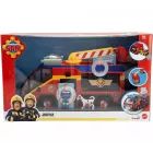 Sam a tűzoltó: Jupiter tűzoltóautó játékszett kiegészítőkkel - 32 cm - CSOMAGOLÁSSÉRÜLT