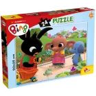 Bing: A béka puzzle 24 db-os - 50 x 35 cm - CSOMAGOLÁSSÉRÜLT