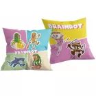 Italian Brainrot: Coussin décoratif - 40 x 40 cm, réversible