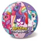 Pelota de goma con diseño de pony - 23 cm