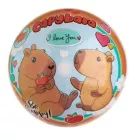 Kapibara mintájú gumilabda - 23 cm