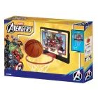 Bosszúállók mintájú kosárpalánk labdával