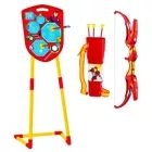 Conjunto de arco e flechas do Homem de Ferro com alvo