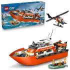LEGO® City Guardas Costeiras: Barco de Resgate e Helicóptero 60504