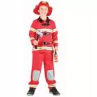 Tűzoltó jelmez fiúknak - 130/140 cm
