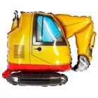 Gribefolie ballon - gul, 55 x 45 cm