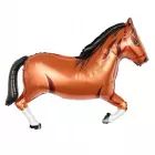 Balão de folha Cavalo Marrom - 86 x 57 cm