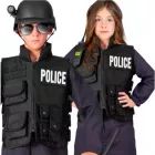 Kamizelka taktyczna z 3 rodzajami odznak - 158 cm