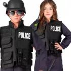 Kamizelka taktyczna z 3 rodzajami naszywek - 140 cm