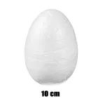 Uovo in polistirolo - 10 cm, confezione da 9 pezzi