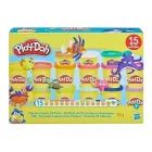 Play-Doh: 15-delt klassisk farvet ler sæt