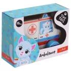 Trefl: Fa Tiny Tails Mágneses mentőautó