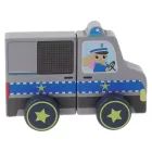 Trefl: Tiny Tails Magnetické dřevěné policejní auto
