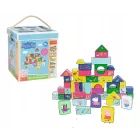 Trefl: Peppa Pig houten bouwstenen - Letters en cijfers