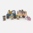 Trefl: Fa traktor állatokkal