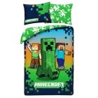 Minecraft: Súprava obliečok - 140 x 200 cm, 70 x 90 cm