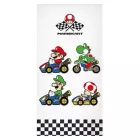 Super Mario : Serviette de bain motif Mariokart - 70 x 140 cm