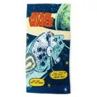 Star Wars mintás fürdőlepedő - 70 x 140 cm