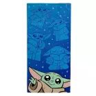 Star Wars: Grogu mintás fürdőlepedő - 70 x 140 cm