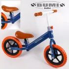 Poganjalec - moder, z oranžnimi kolesi