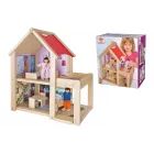 Eichhorn babaház fából - CSOMAGOLÁSSÉRÜLT