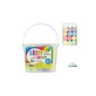 Színes aszfaltkréta - 15 db-os