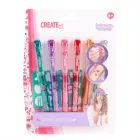 Create It! Gel pisala za tetoviranje – set 6 kosov