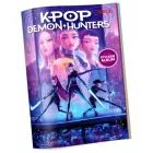 K-Pop: Demon Hunters album per figurine da collezione - 2 fogli da 5 adesivi