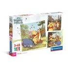Clementoni: Winnie Puuh Puzzle - 3 in 1