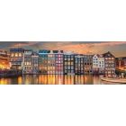 Clementoni: Aukštos Kokybės Kolekcija: Amsterdamo Panorama dėlionė - 1000 dalių