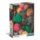 Clementoni: Colecția de Înaltă Calitate: Puzzle pisicuță pufoasă - 500 de piese
