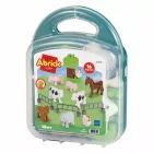 Abrick: Juego de granja con animales - set de 16 piezas
