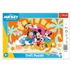Trefl: Puzzle do Rato Mickey e seus amigos – 15 peças