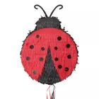Pignatta coccinella - 28 x 34 x 6 cm