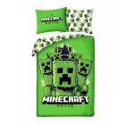 Minecraft: Juego de funda nórdica de algodón 140 x 200 cm + funda de almohada 70 x 90 cm