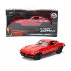 Velocidade Furiosa mini carro, 1:32 - Chevrolet Corvette da Letty