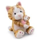 Nici: Plüschkatze mit Kätzchen – 20 cm