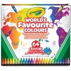 Crayola: любимите цветове на света пастели – 64 бр.