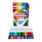 Crayola: komplet flomastrov v 50 delih – Najljubše barve sveta