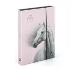 Horse Romantic: paardenmotief schrijfmap - A4