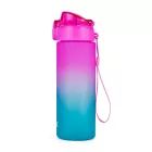 Oxy Ombre: παγούρι Oxy Click - 600 ml, μπλε-ροζ