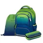 Oxy Next Ombre Green skolas soma komplekts – 3 gab.